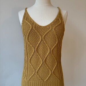 Nili Lotan Dakota Cashmere Silk Cable Knit Tank